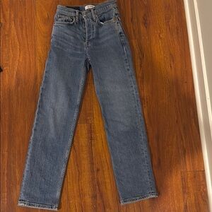Redone high waisted jeans